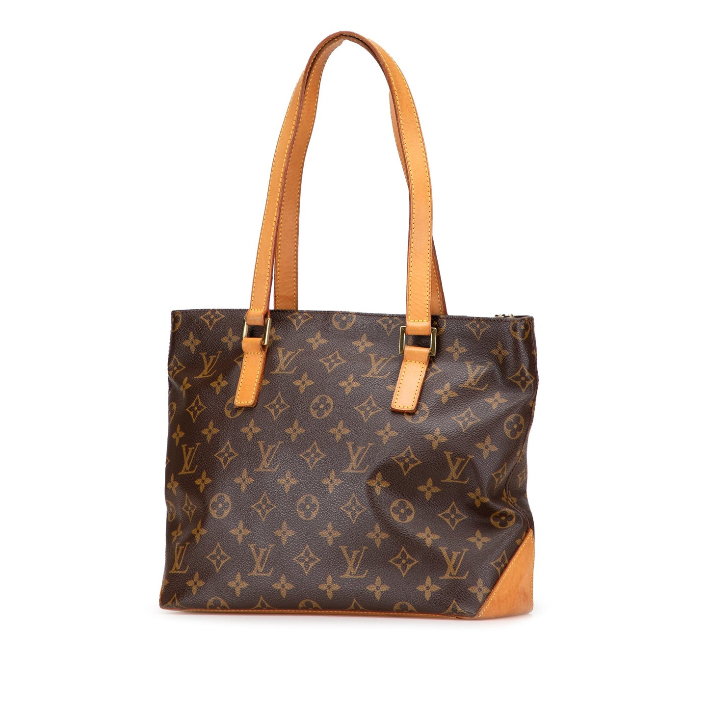 Brown Louis Vuitton Monogram Cabas Piano Tote Bag