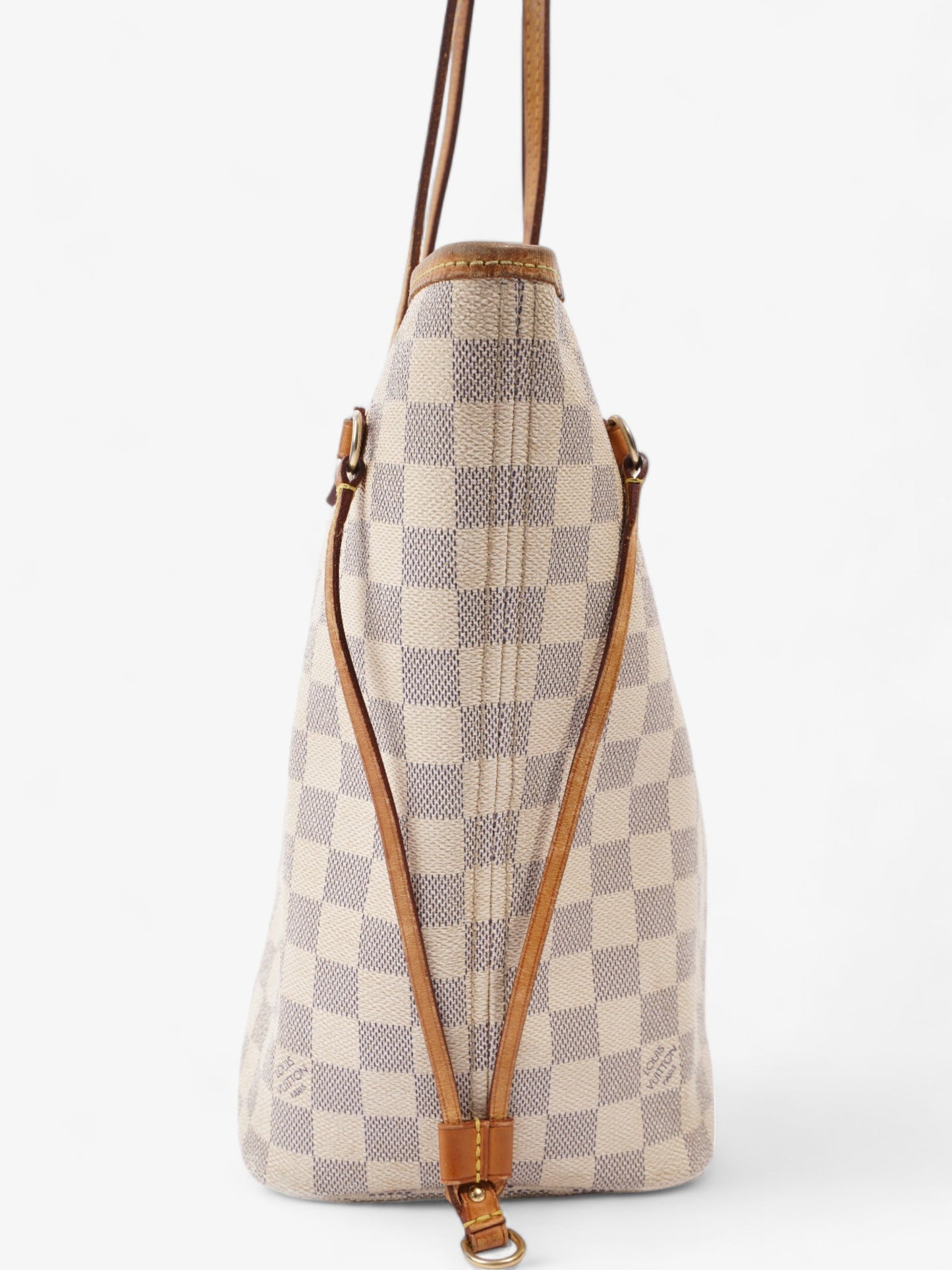 Louis Vuitton Neverfull MM Damier Azur Coated Canvas