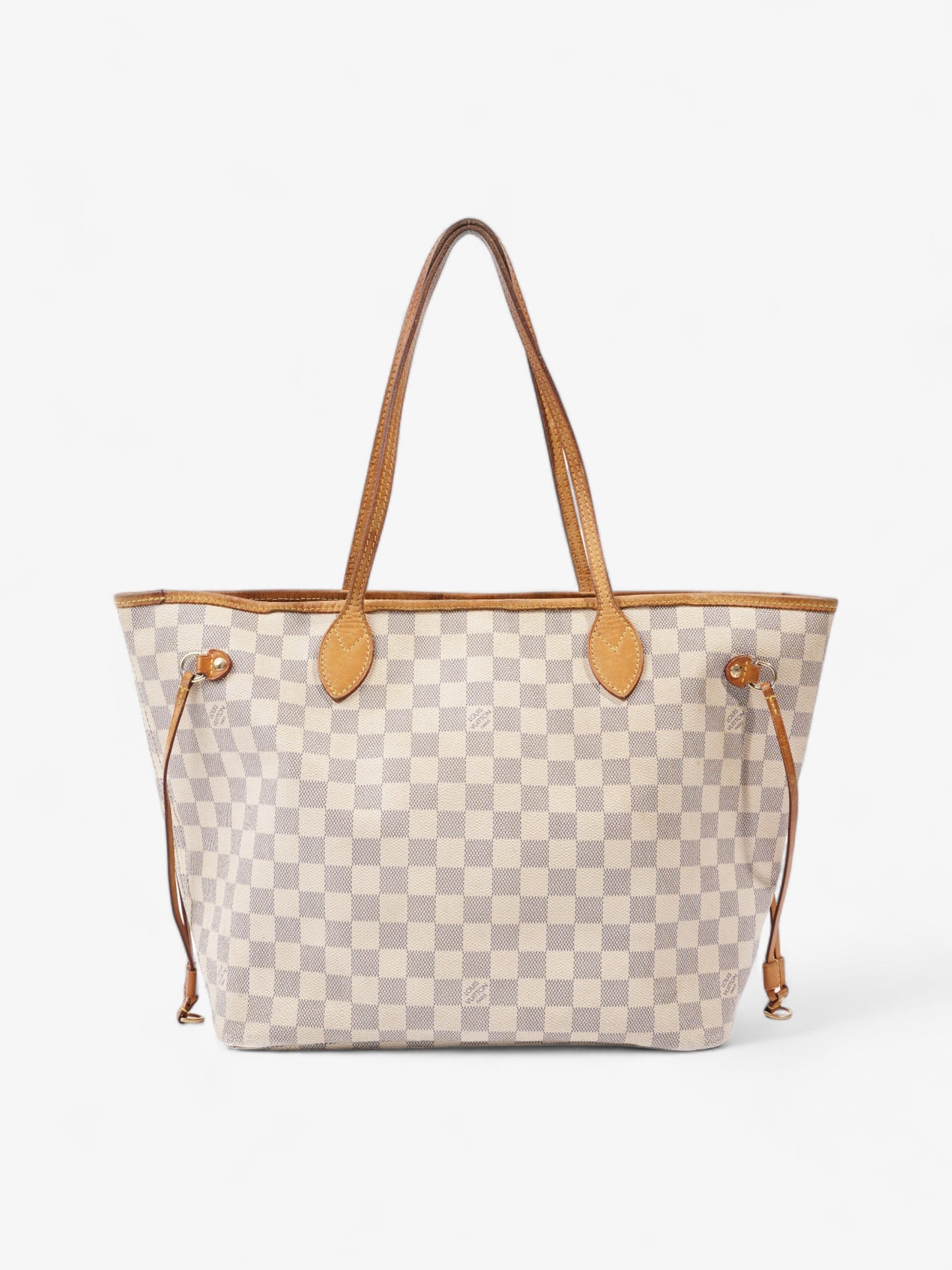 Louis Vuitton Neverfull MM Damier Azur Coated Canvas