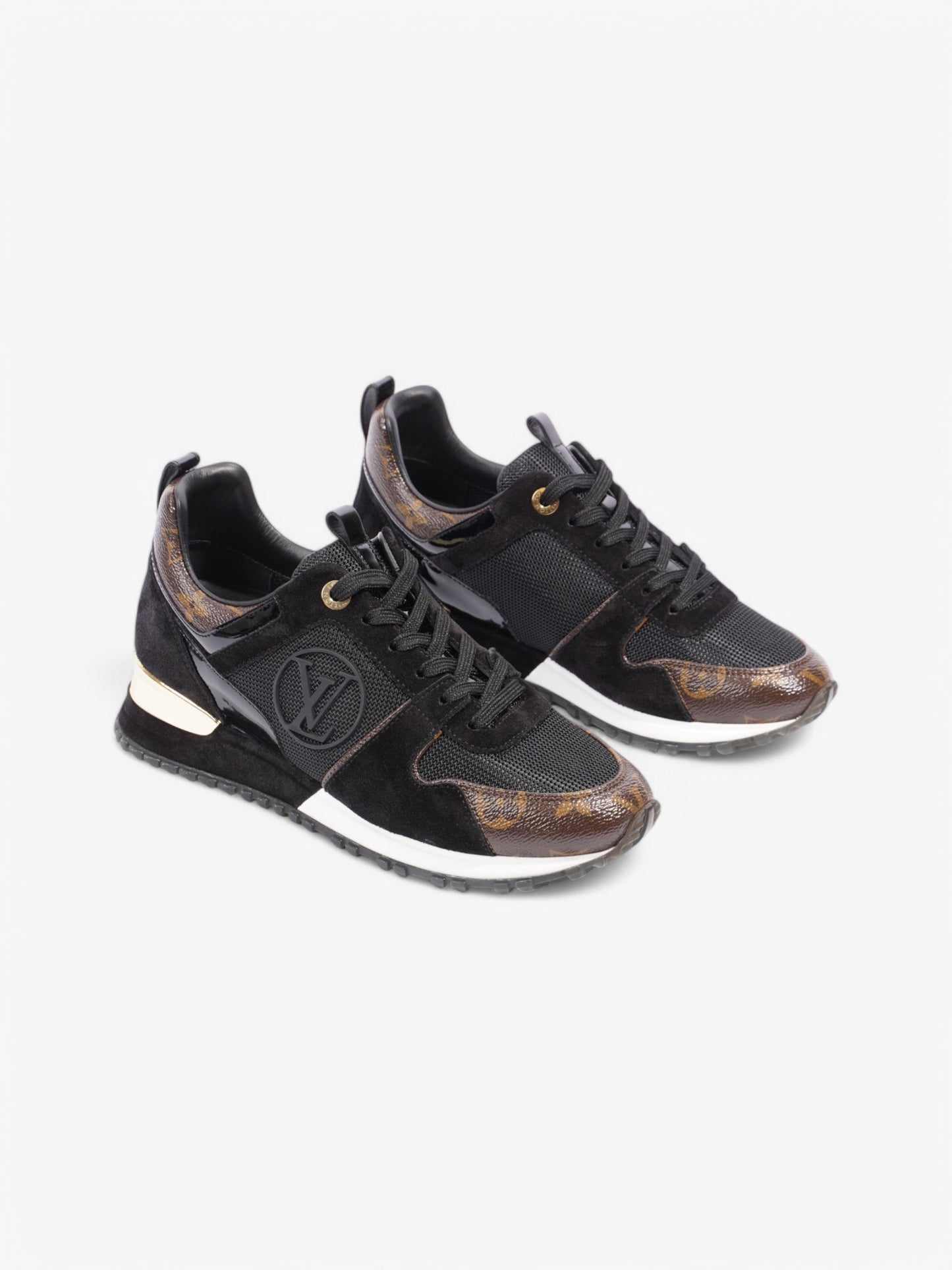 Louis Vuitton Run Away Black / Monogram Mesh EU 37 UK 4