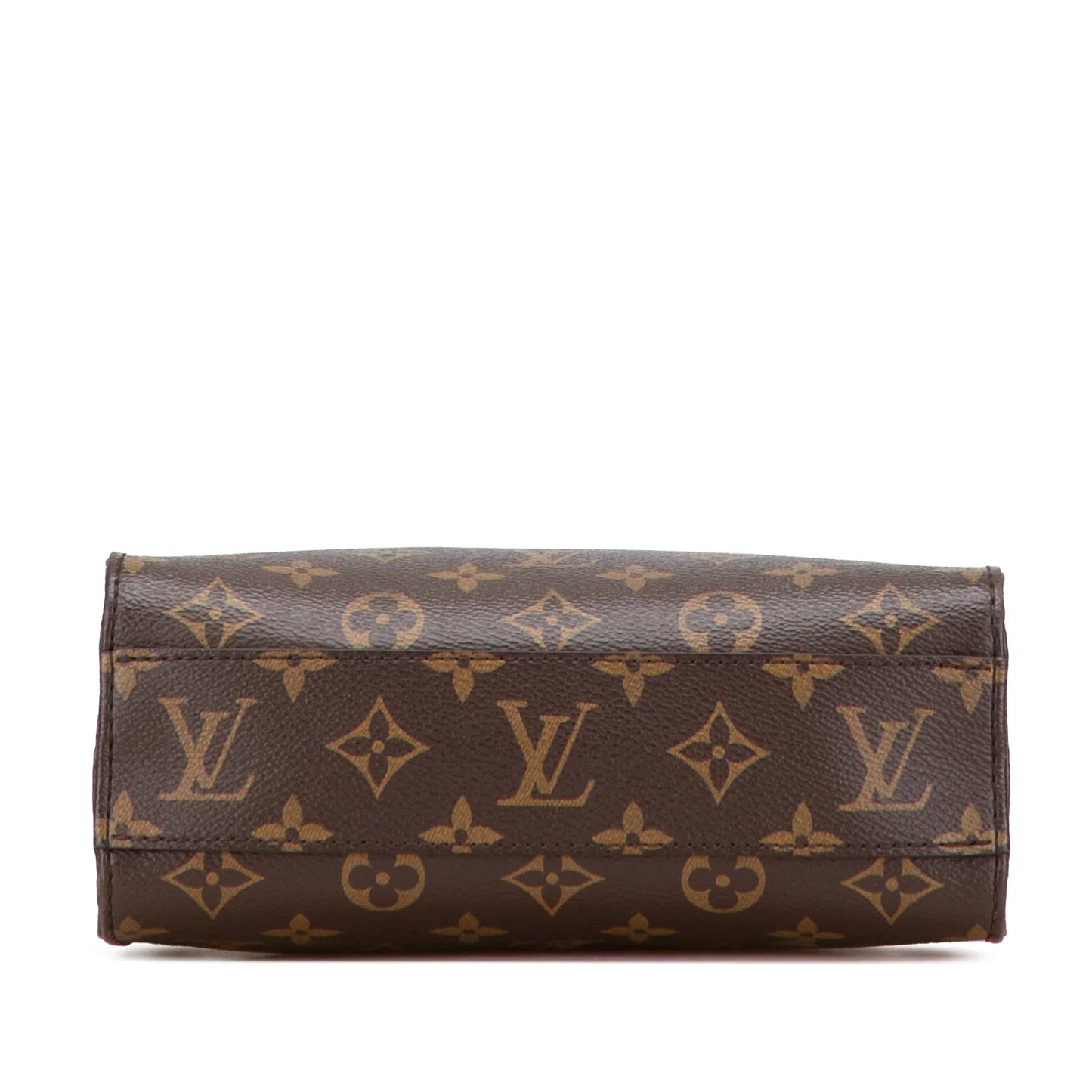 Brown Louis Vuitton Monogram Sac Plat BB Satchel