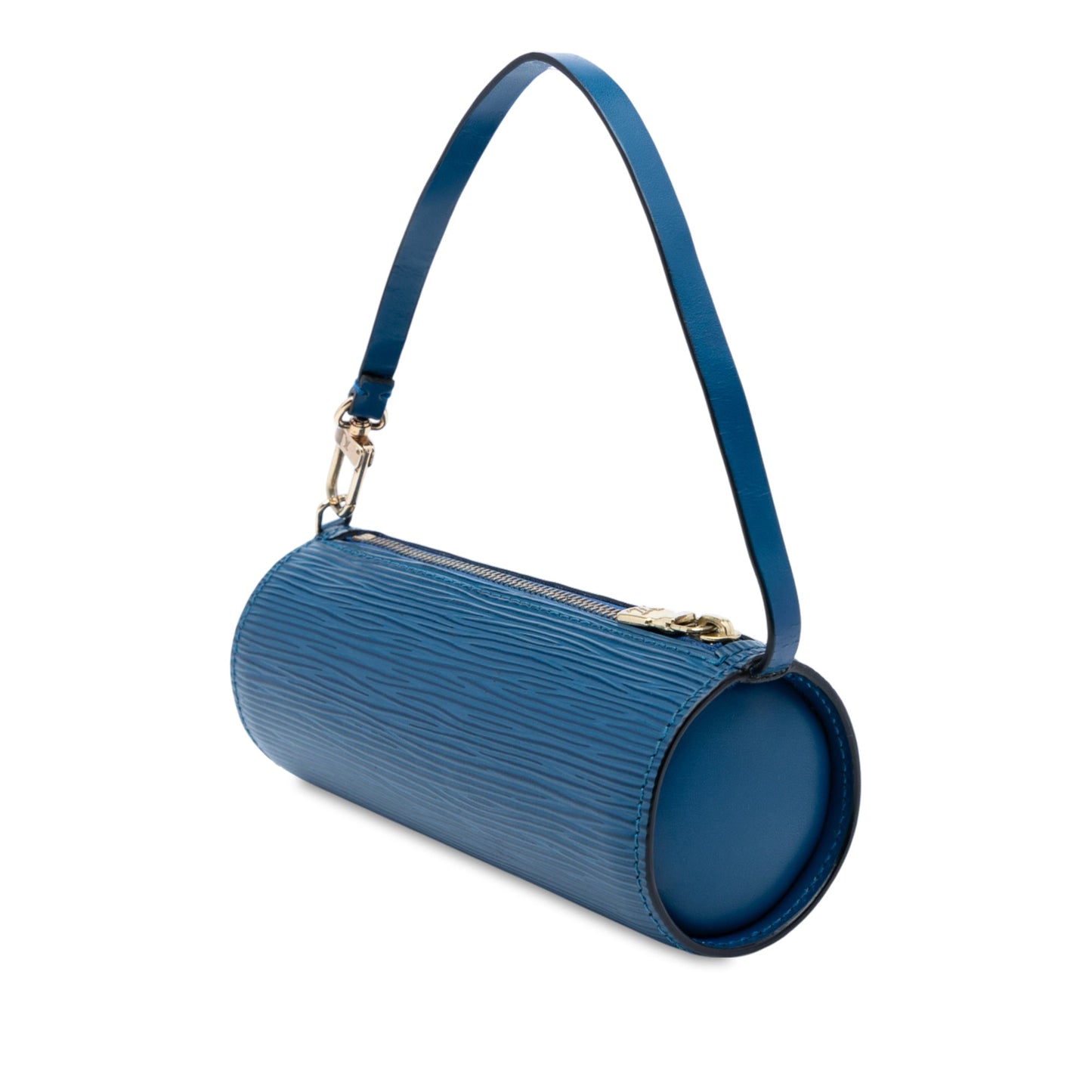 Blue Louis Vuitton Epi Pochette Papillon Handbag