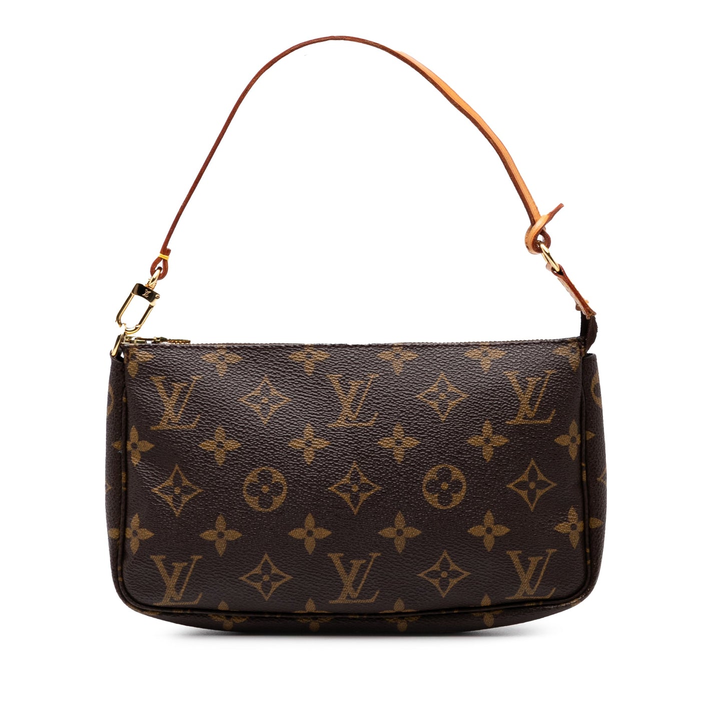 Brown Louis Vuitton Monogram Pochette Accessoires Shoulder Bag