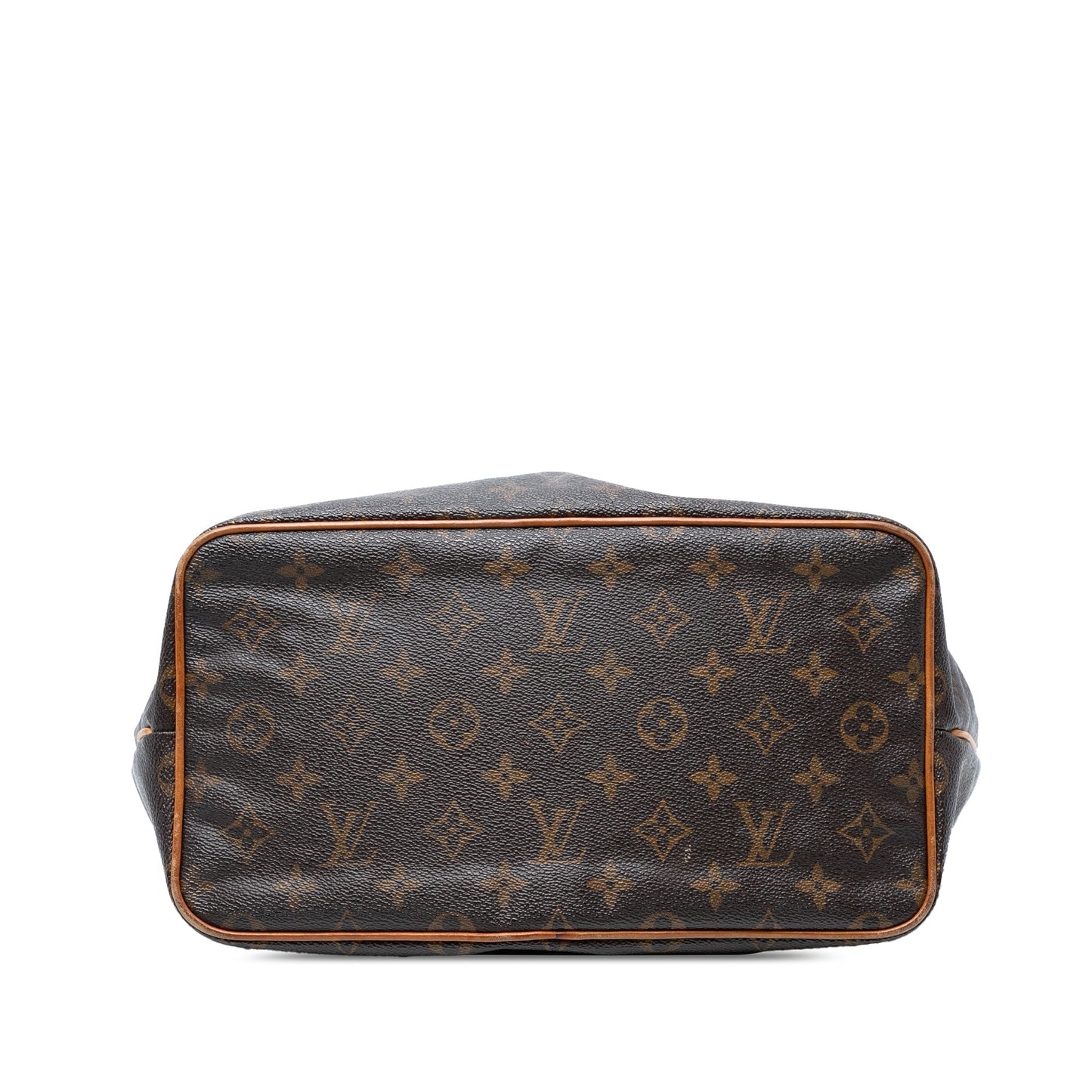 Brown Louis Vuitton Monogram Palermo PM Satchel