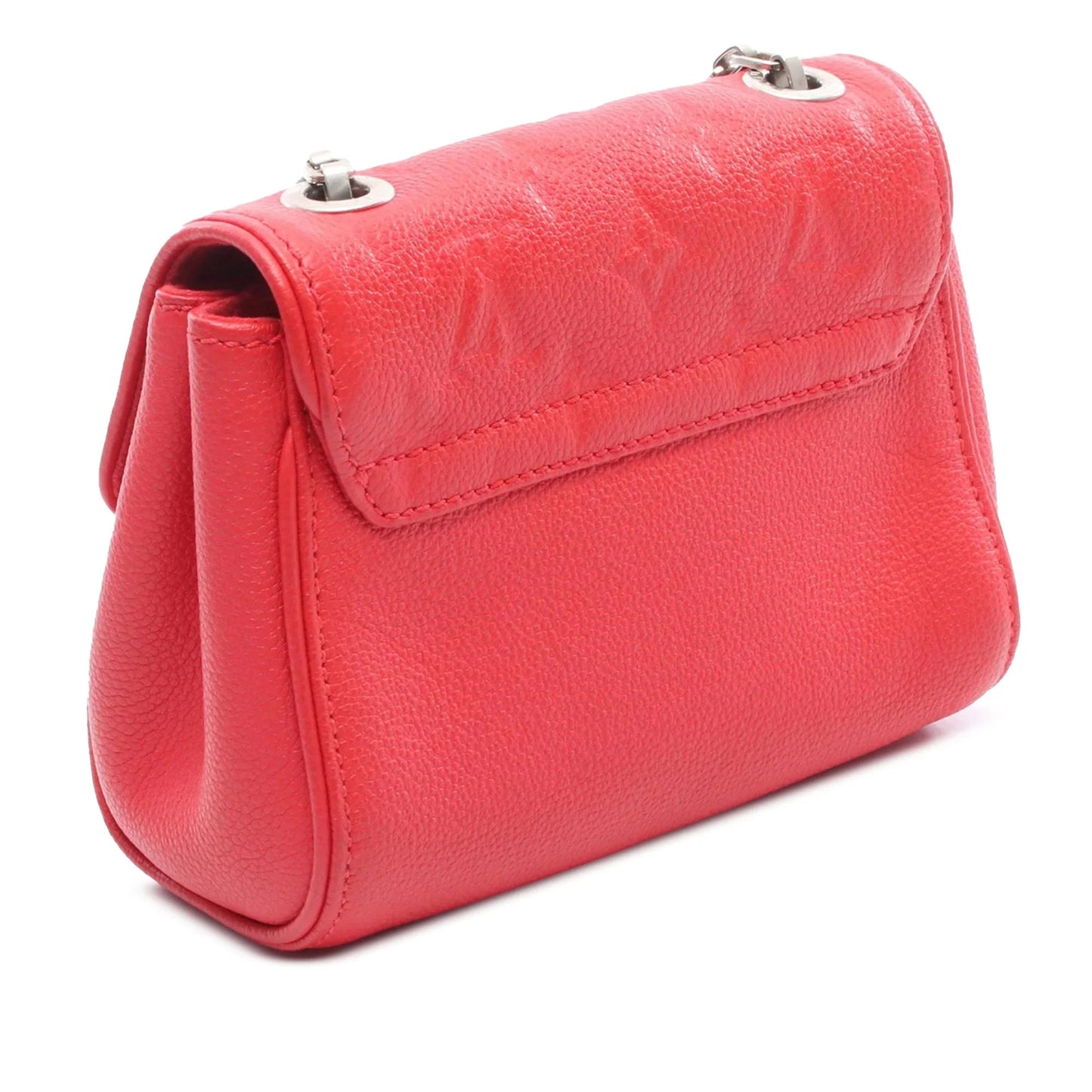 Red Louis Vuitton Monogram Empreinte Saint Germain BB Crossbody Bag
