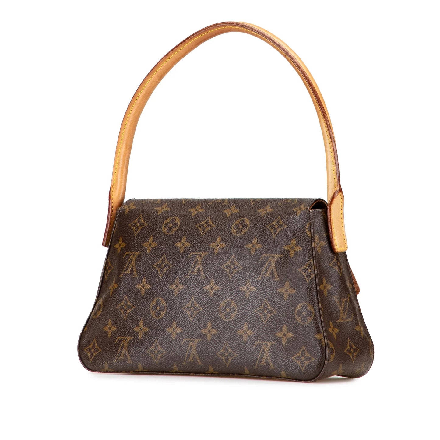 Brown Louis Vuitton Monogram Mini Looping Shoulder Bag