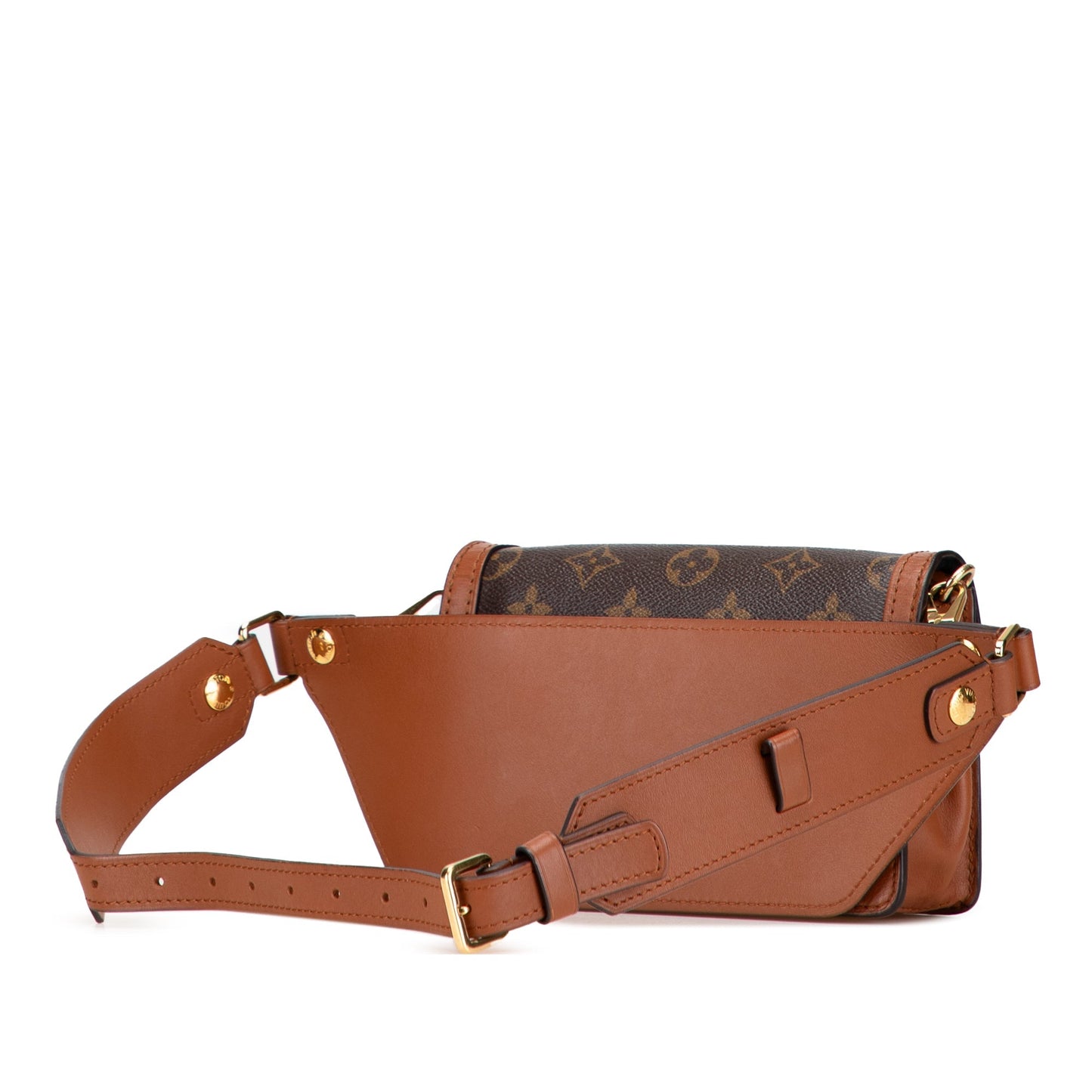 Brown Louis Vuitton Monogram Reverse Dauphine Bumbag Belt Bag