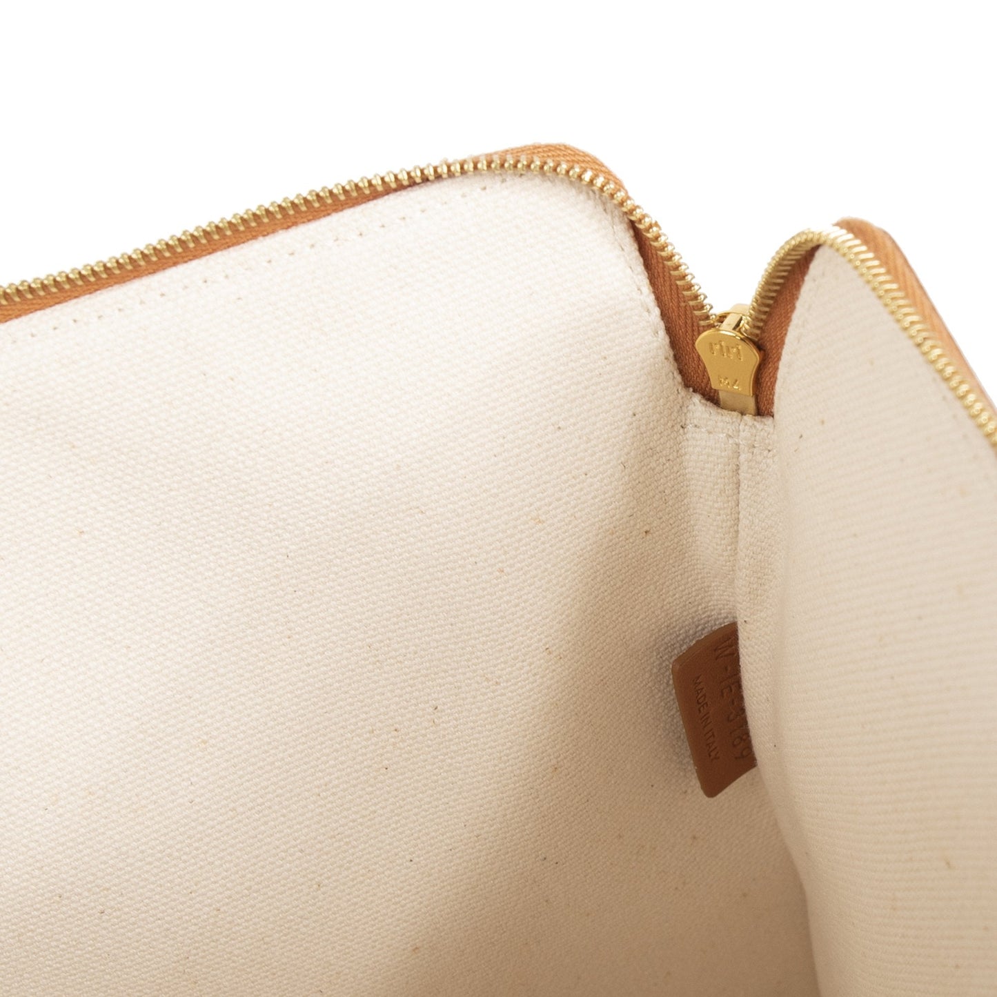 Celine 2019 Large Logo Printed Canvas Pouch Clutch