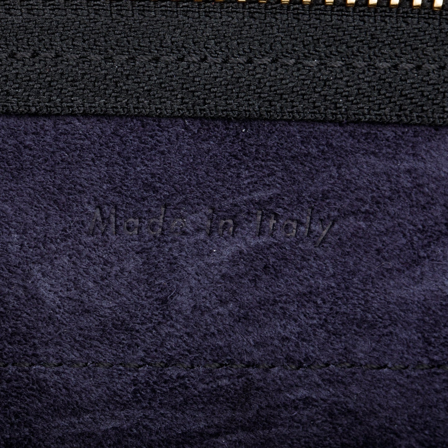 Celine Black Grained Calfskin Leather Nano Belt Bag