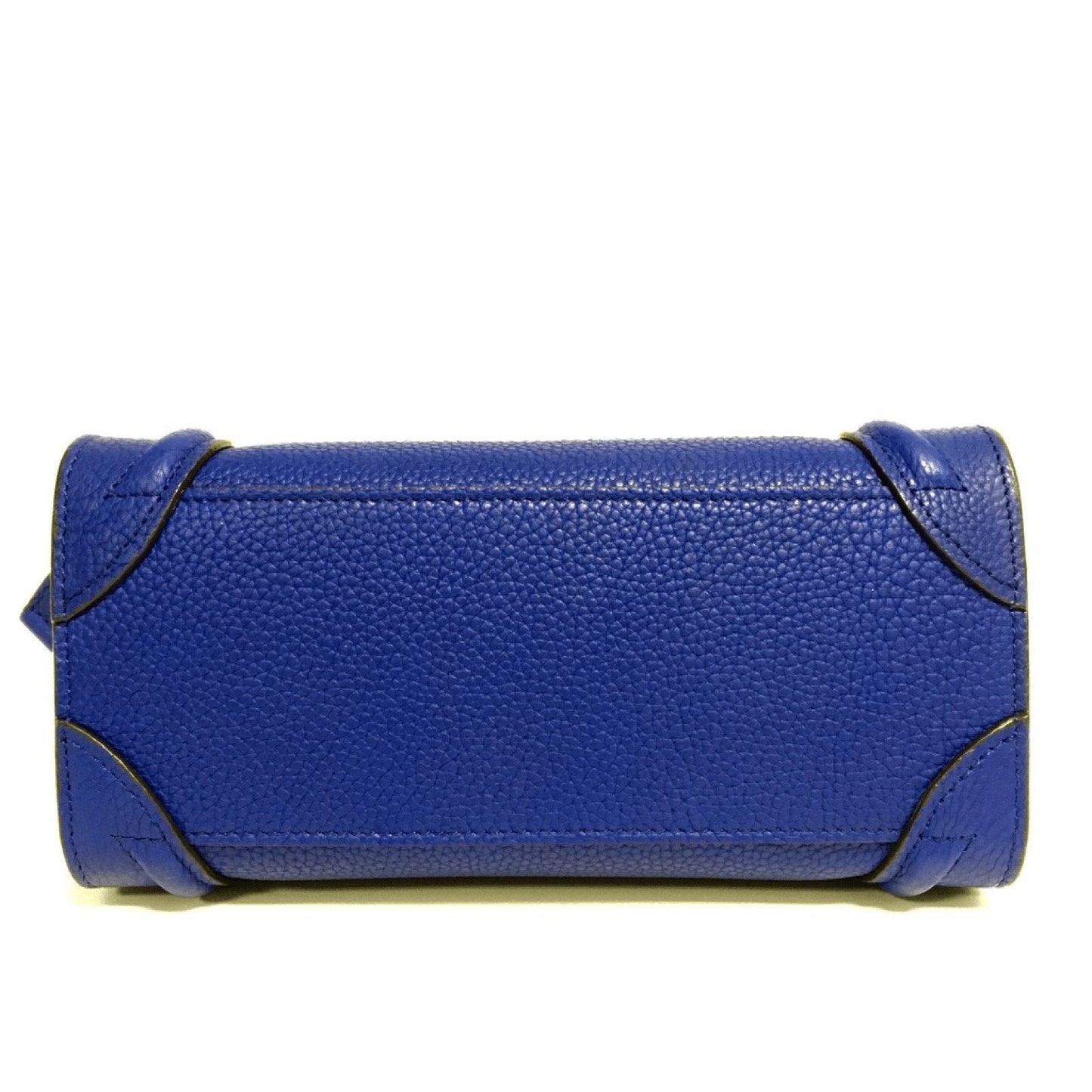Celine Blue Nano Luggage Tote