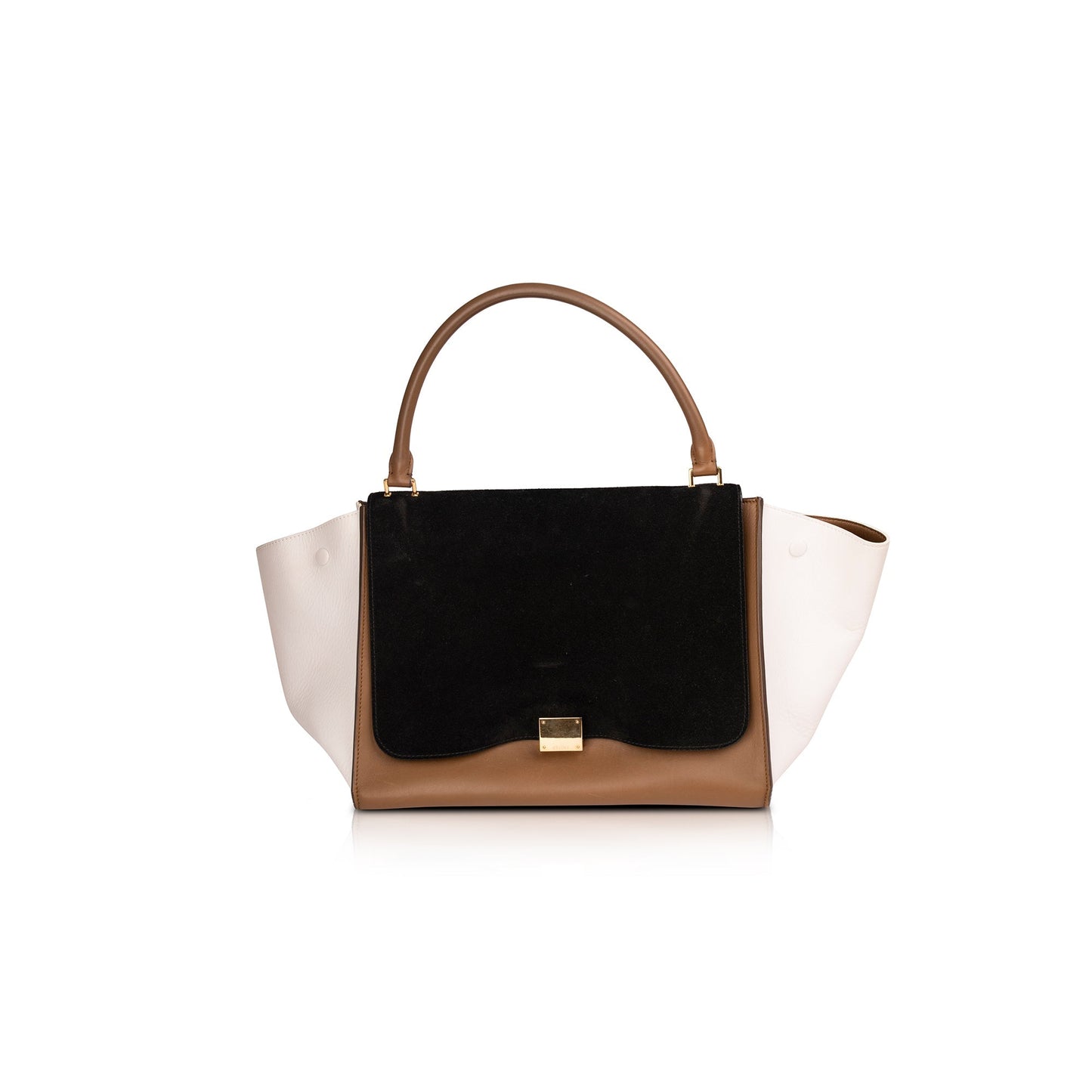 Celine Large Tricolor Trapeze Bag