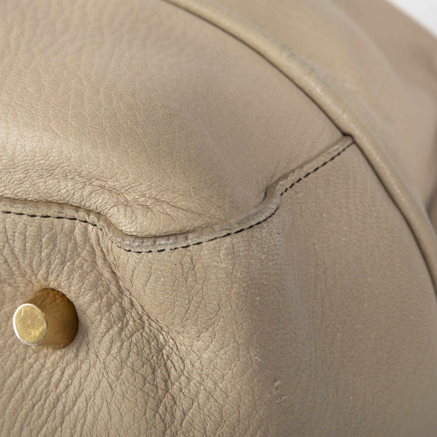 Celine Leather Bowling Bag