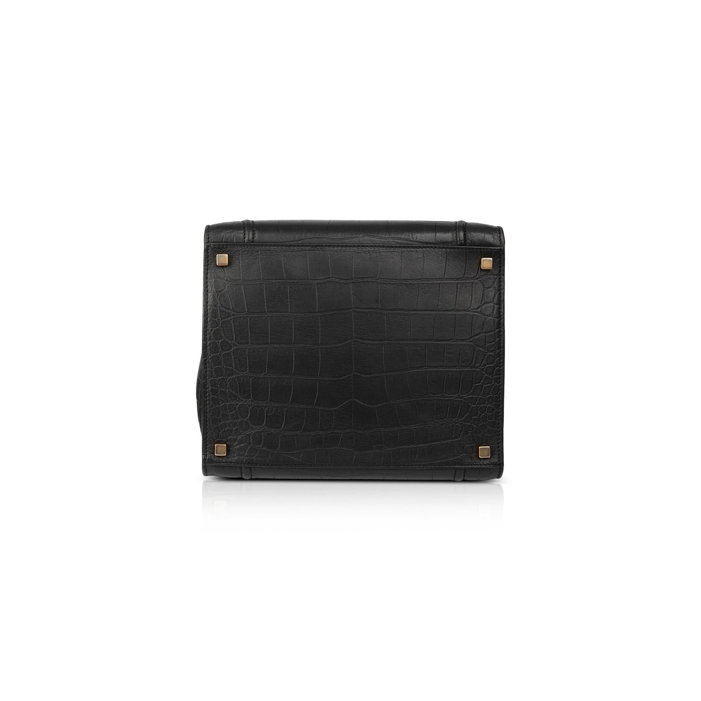 Celine Medium Embossed Luggage Phantom Tote