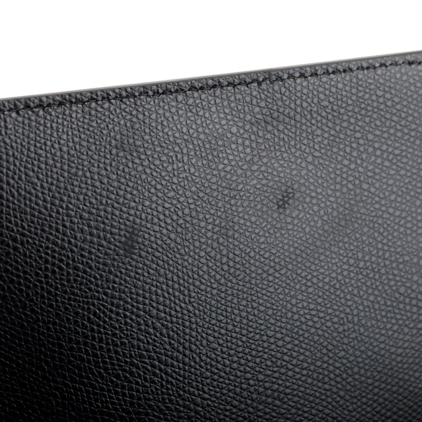 Celine Small Black Grained Calfskin Leather Vertical Cabas Tote