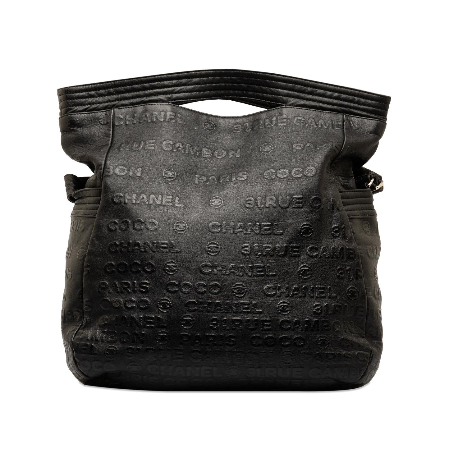 Chanel 31 Rue Cambon Embossed Leather Satchel (SHG-nBv17W) Handbag