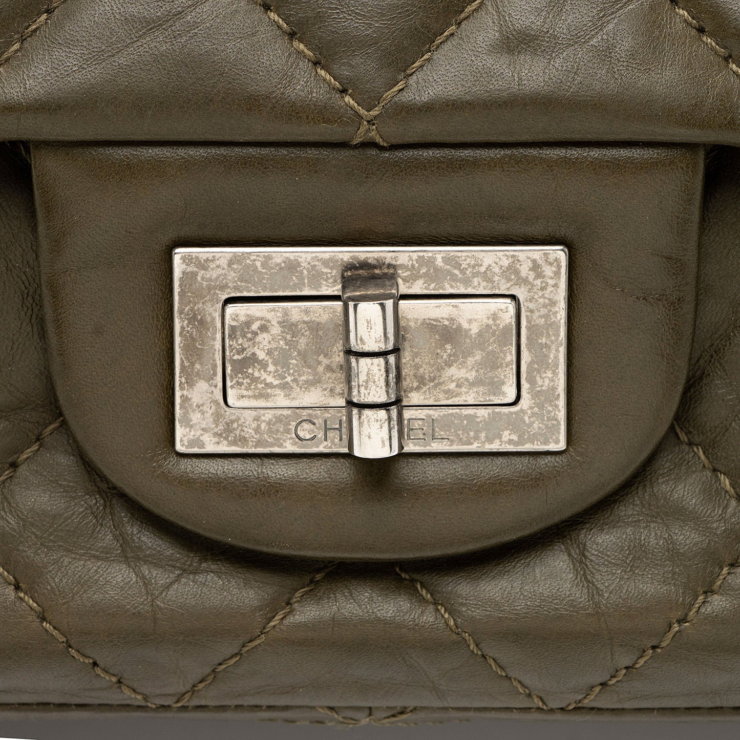 Chanel Aged Calfskin Reissue 227 Double Flap Bag