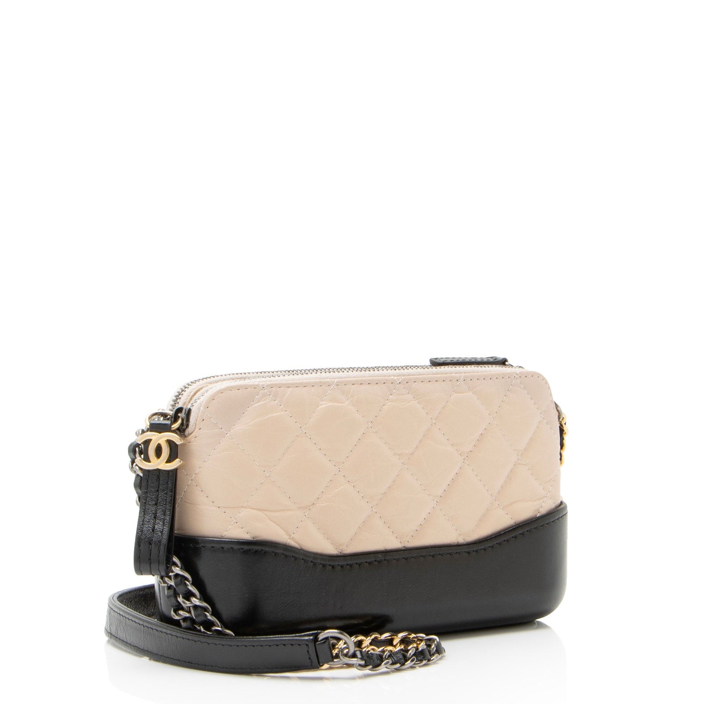 Chanel Aged Calfskin Gabrielle Clutch Crossbody