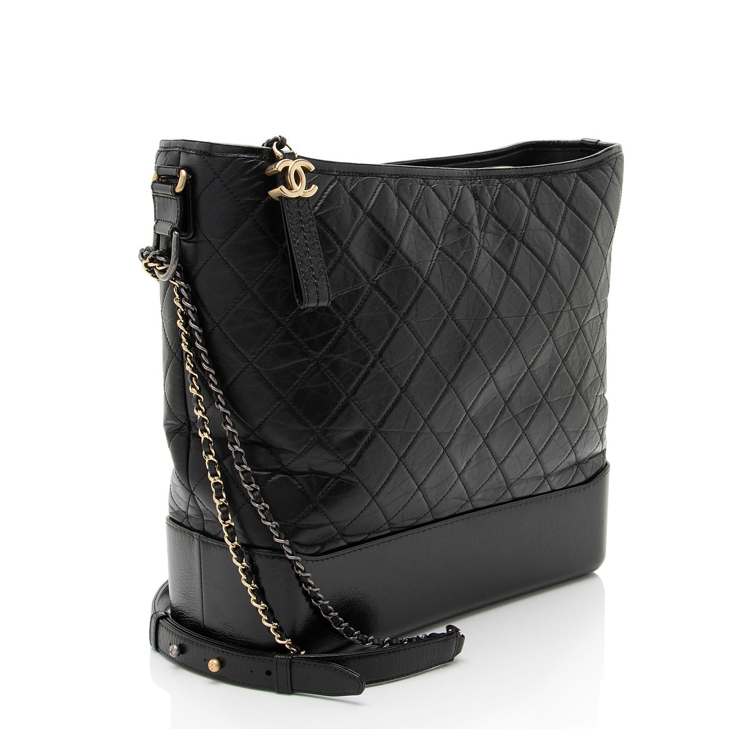 Chanel Aged Calfskin Gabrielle Maxi Hobo