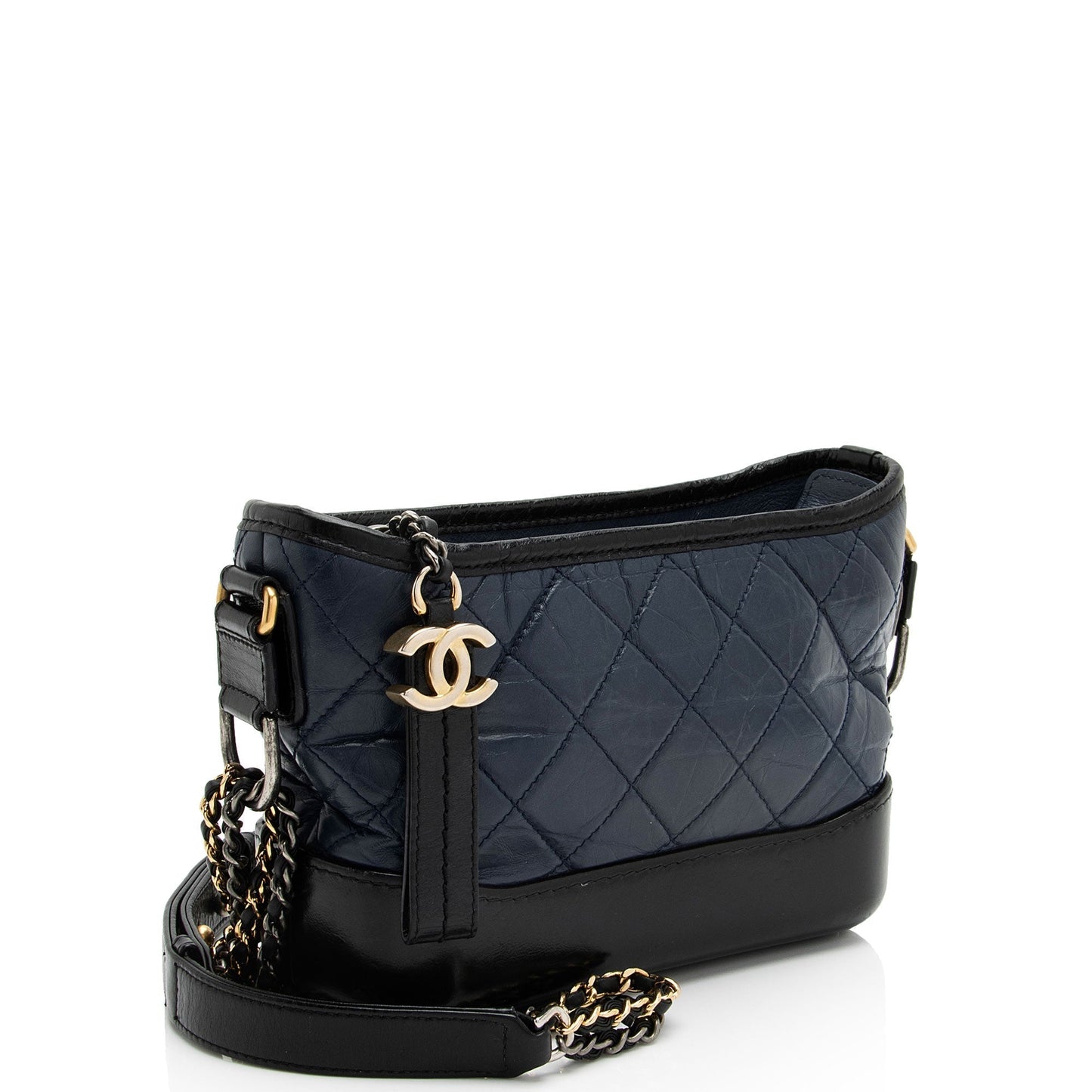 Chanel Aged Calfskin Gabrielle Small Hobo (SHF-HRtG2w) Shoulder Bag
