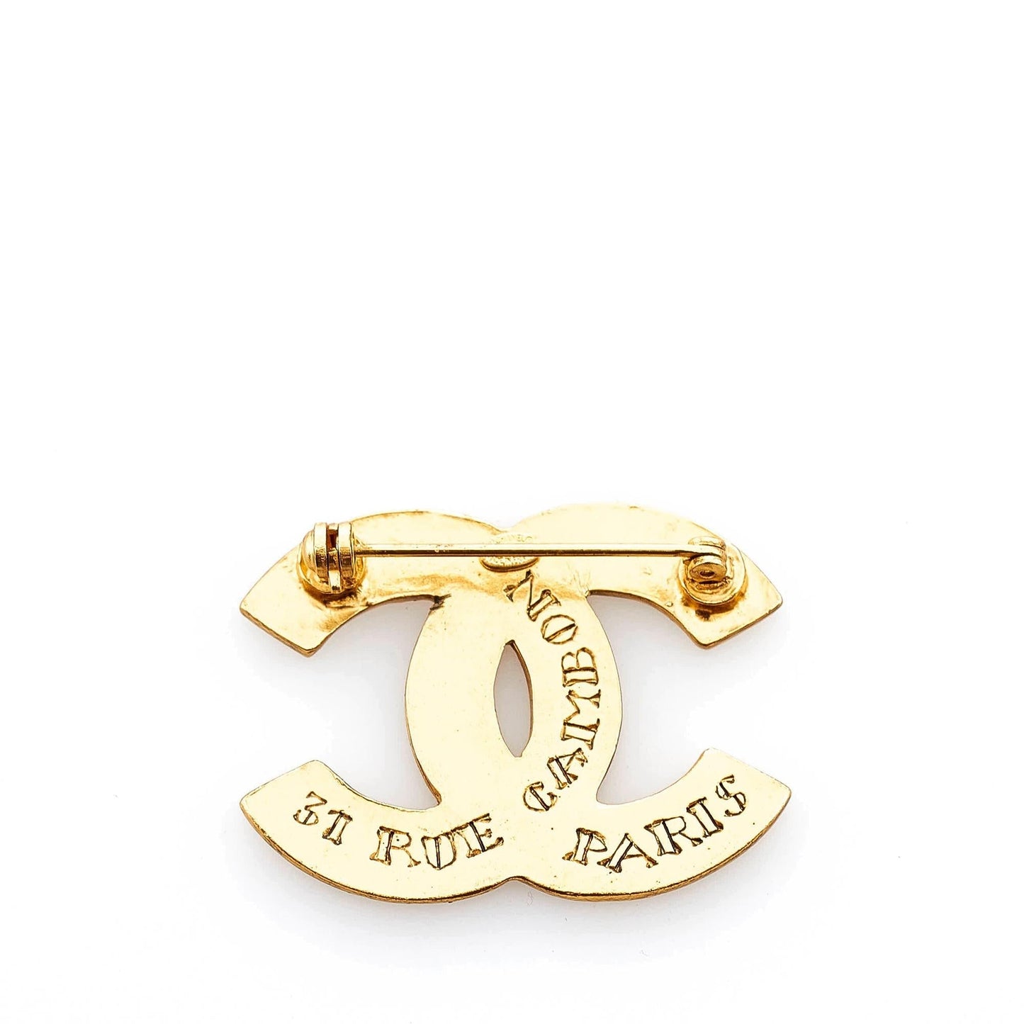 Chanel CC Brooch (SHG-Xh5aPO)