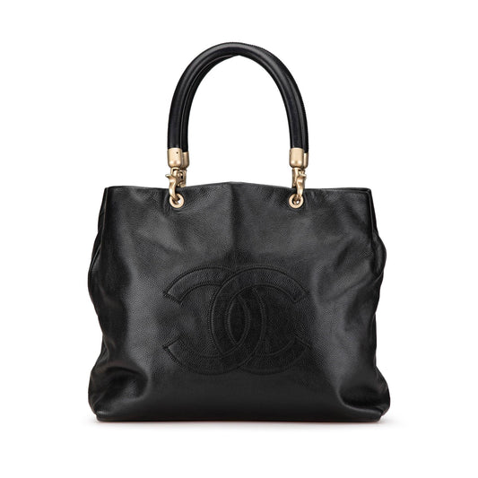 Chanel CC Caviar Tote