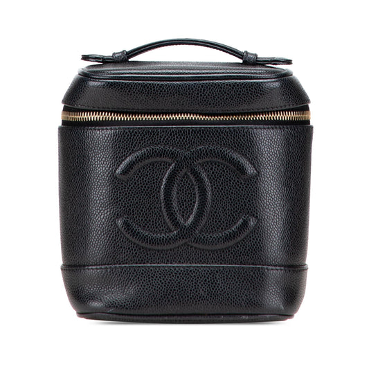 Chanel CC Caviar Vanity Bag