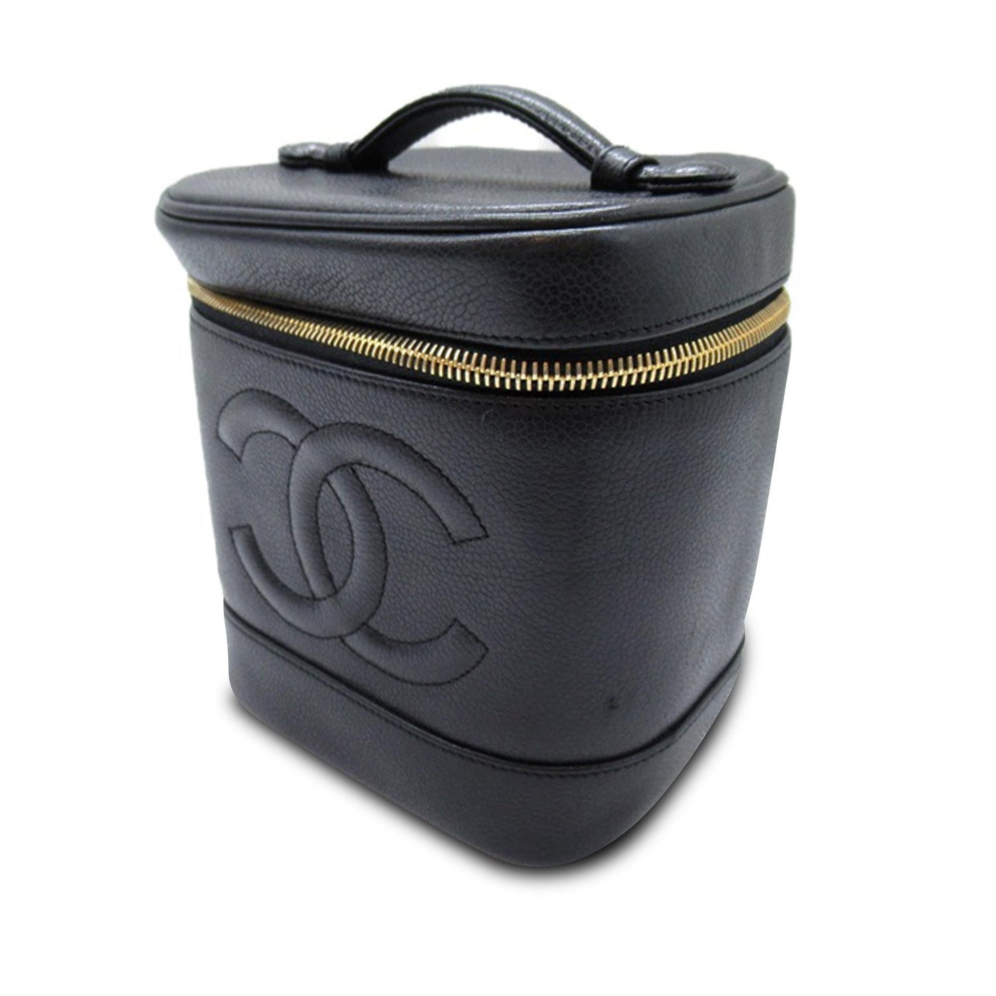 Chanel CC Caviar Vanity Case (SHG-ItNMft) Handbag