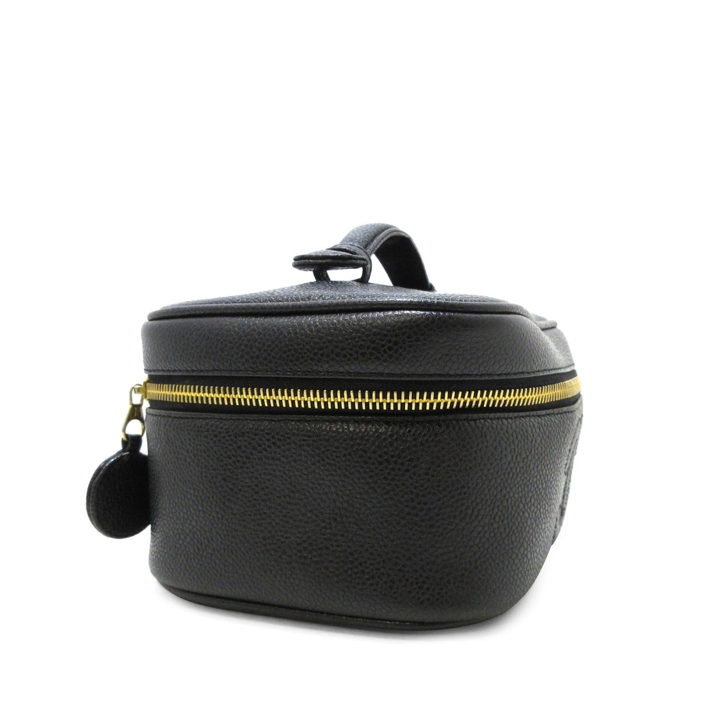 Chanel CC Caviar Vanity Case (SHG-rqWoBB) Handbag