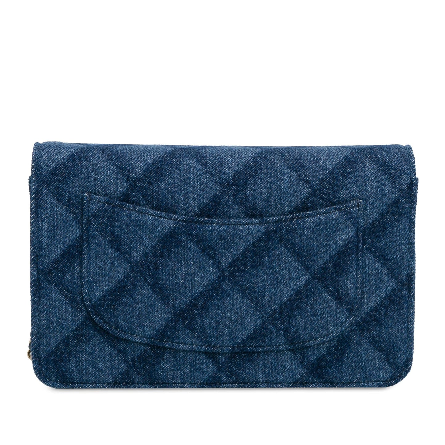 Chanel CC Denim Wallet On Chain (SHG-tRgZBv)