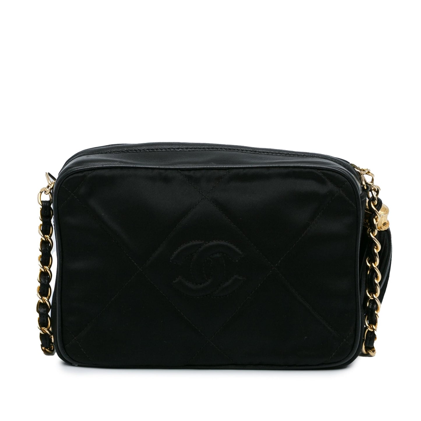 Chanel CC Matelasse Tassel Camera Bag (SHG-w2rli7)
