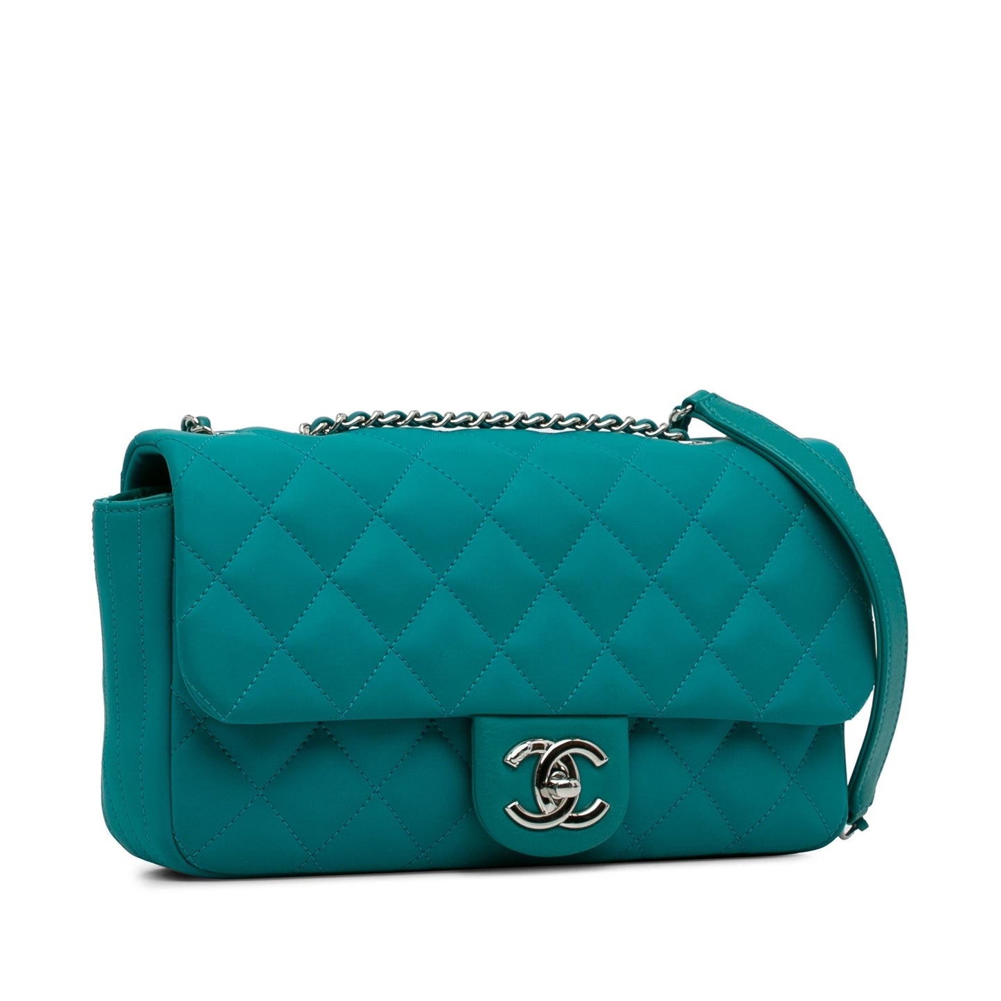 Chanel CC Quilted Calfskin Single Flap (SHG-MnSupA) Crossbody