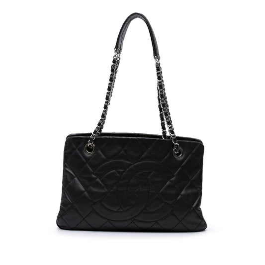 Chanel CC Quilted Caviar Soft Tote