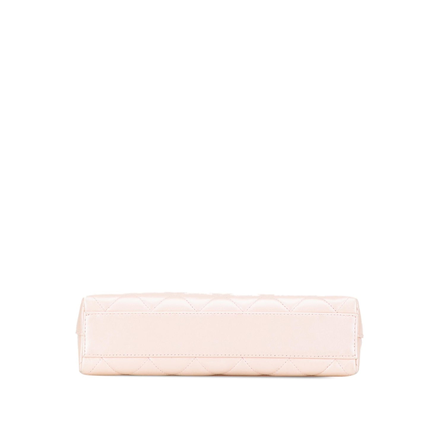 Chanel CC Quilted Irisdescent Lambskin Chain Handbag