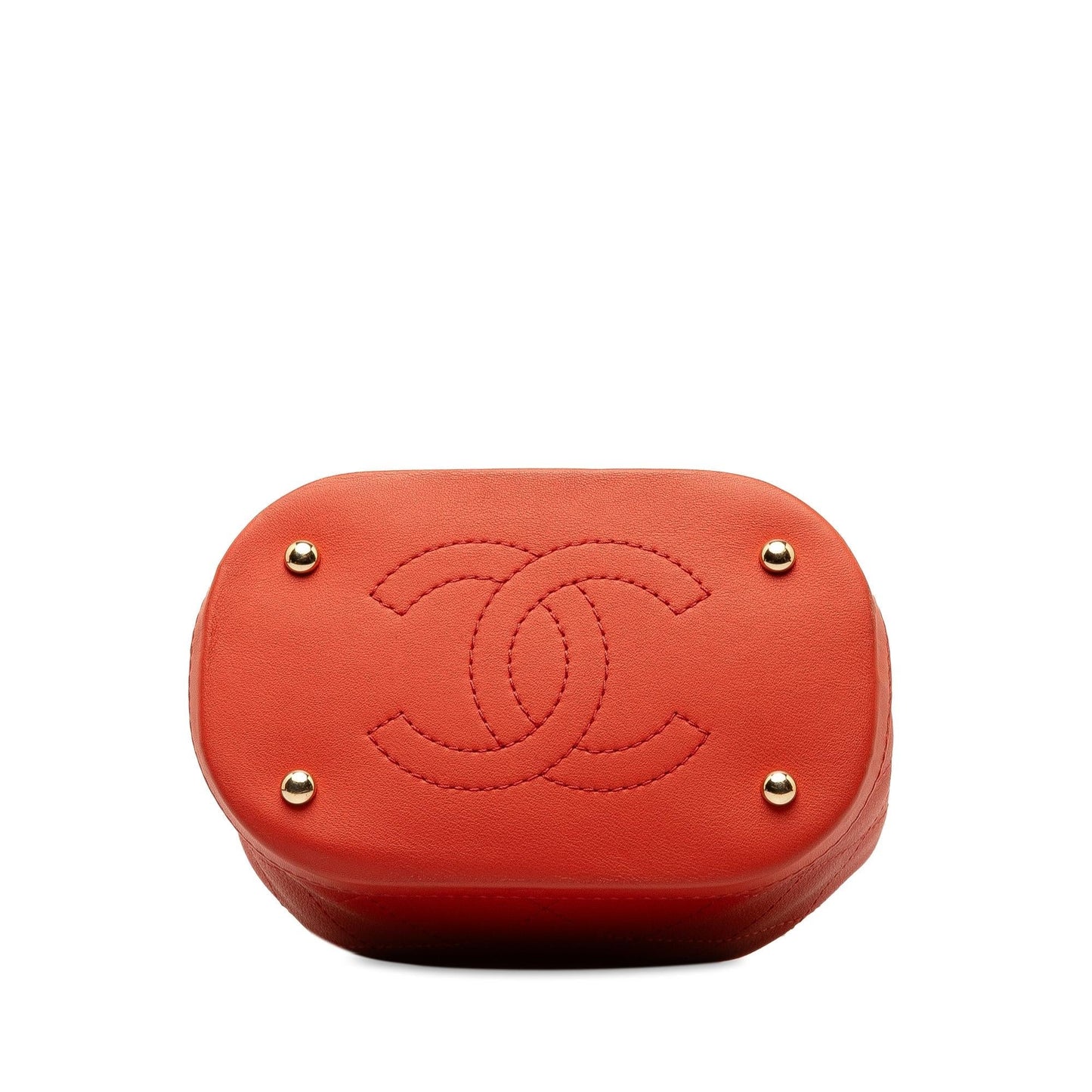 Chanel CC Quilted Lambskin Bucket (SHG-Kq4OAT) Shoulder Bag