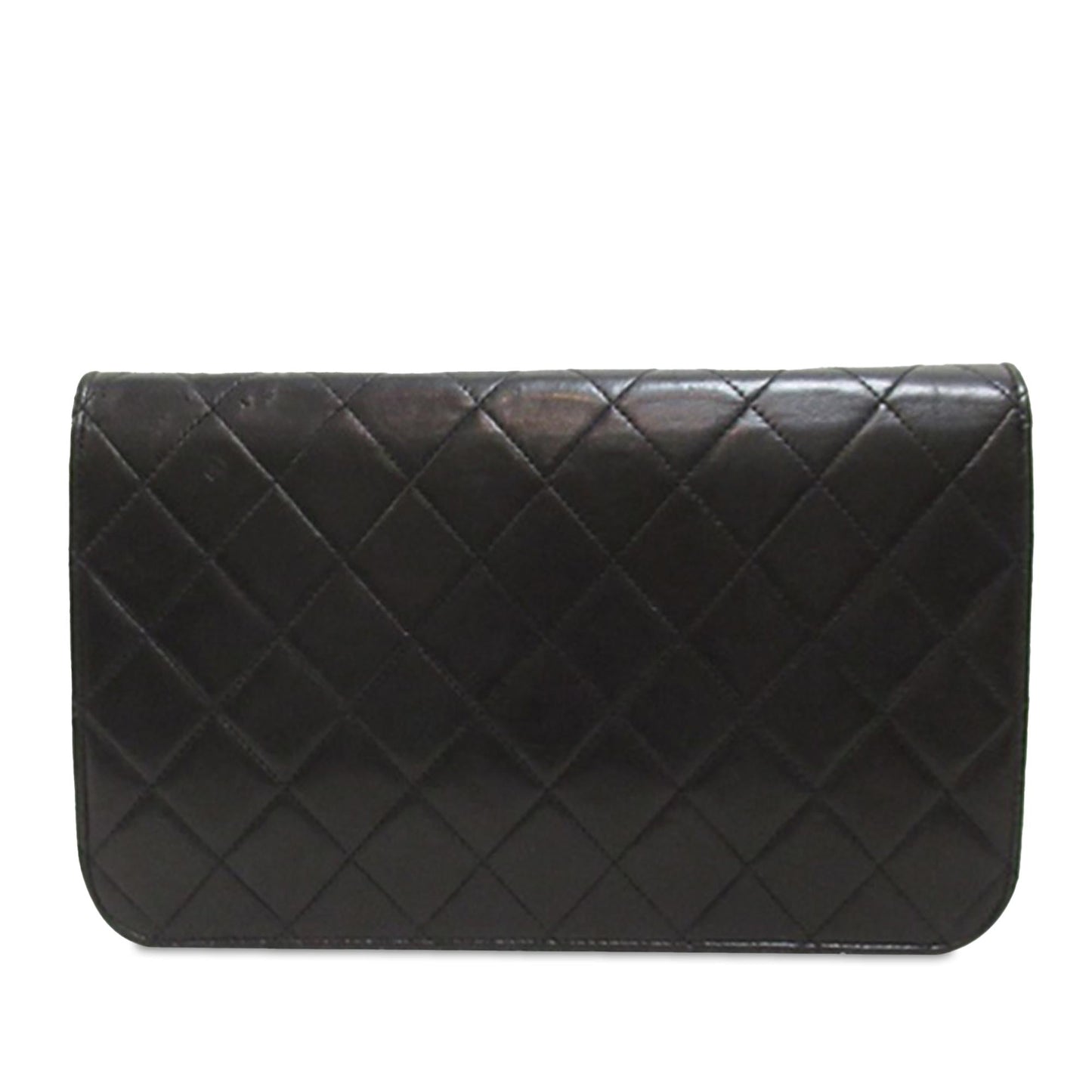 Chanel CC Quilted Lambskin Full Flap (SHG-asJbUd) Crossbody