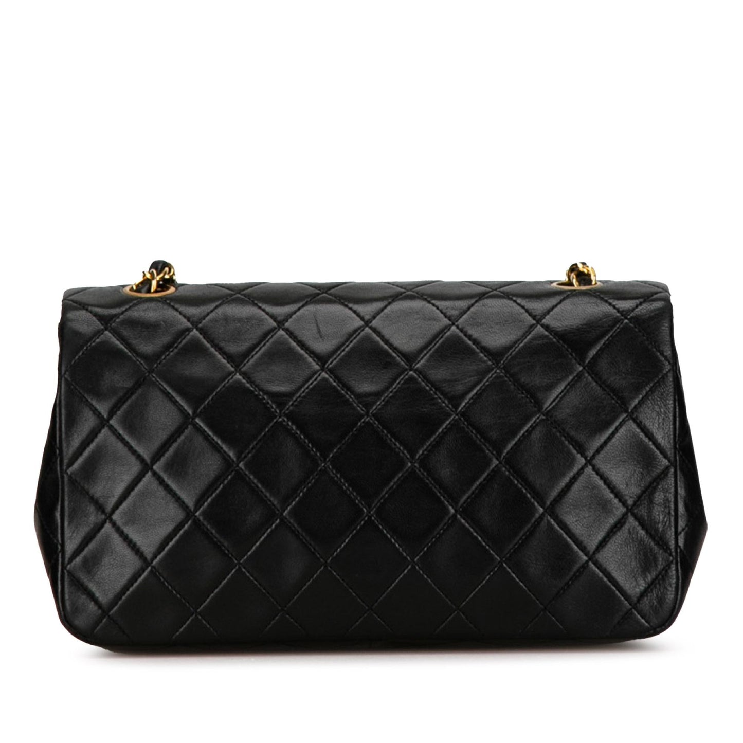 Chanel CC Quilted Lambskin Full Flap (SHG-6r8o9E) Crossbody