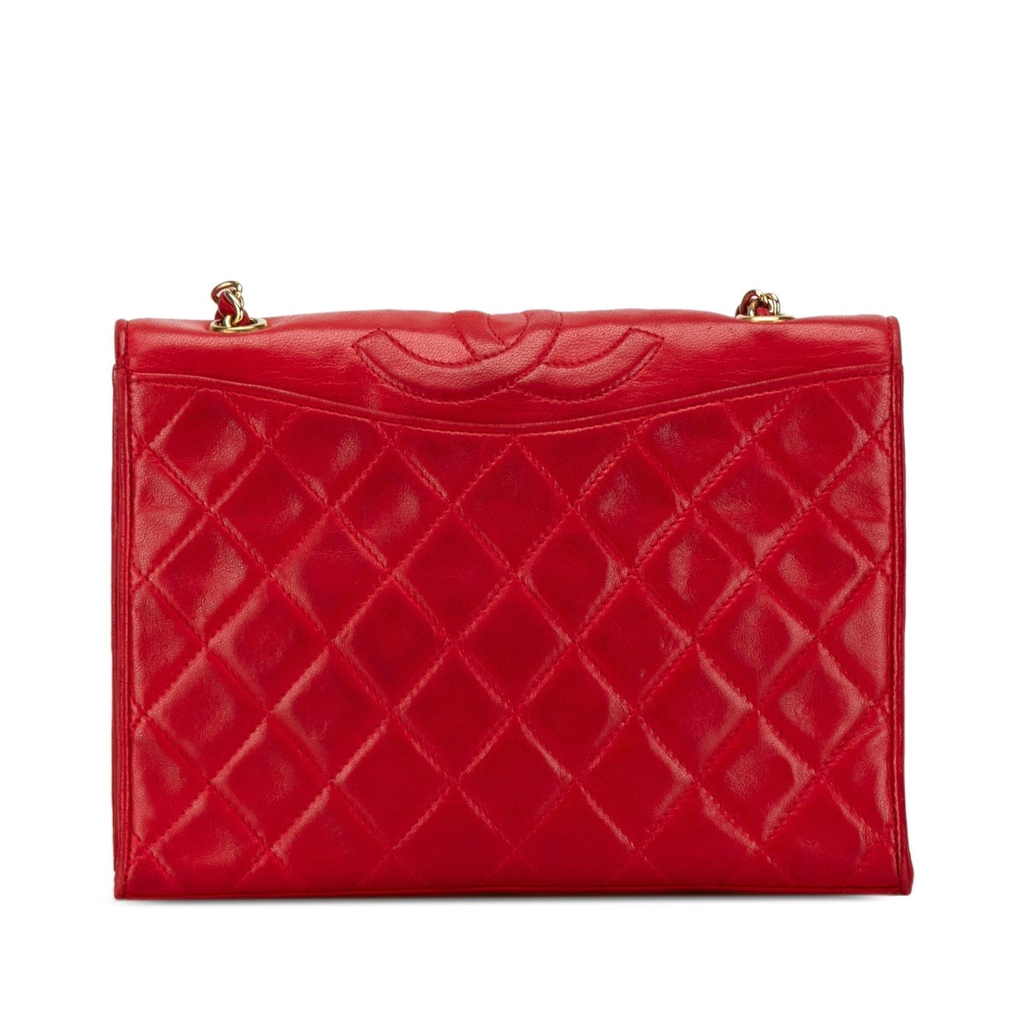 Chanel CC Quilted Lambskin Full Flap (SHG-7wGs7j)