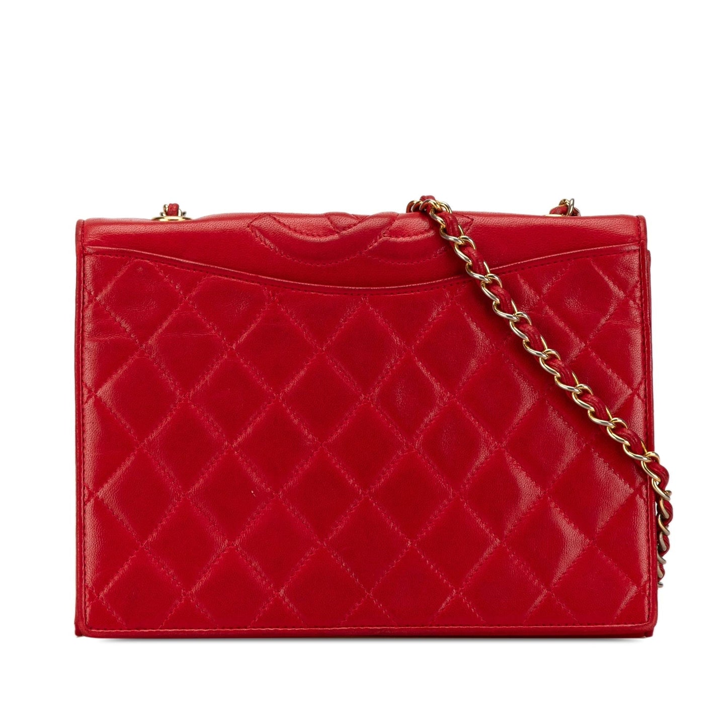 Chanel CC Quilted Lambskin Full Flap (SHG-7wGs7j) Crossbody