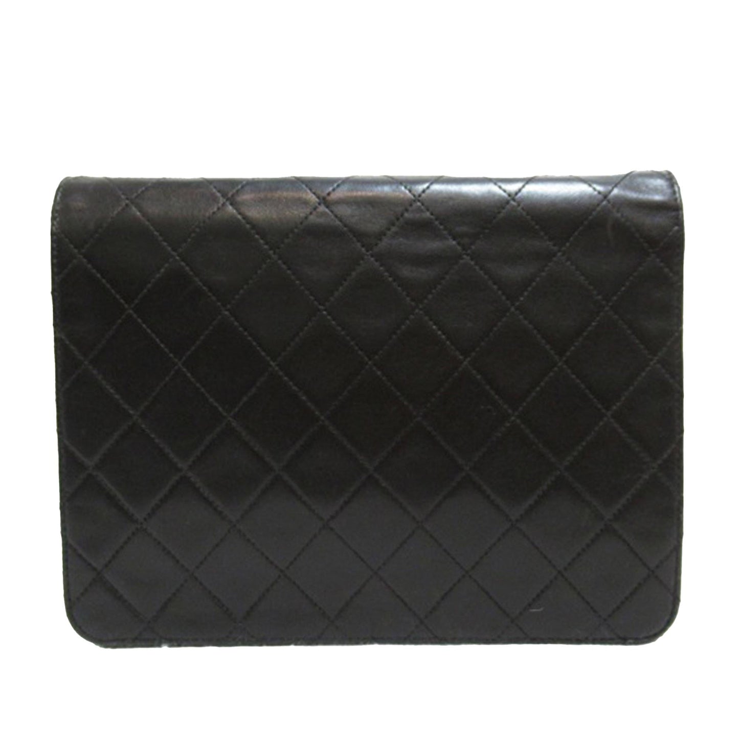 Chanel CC Quilted Lambskin Single Flap (SHG-bg41Ud) Crossbody