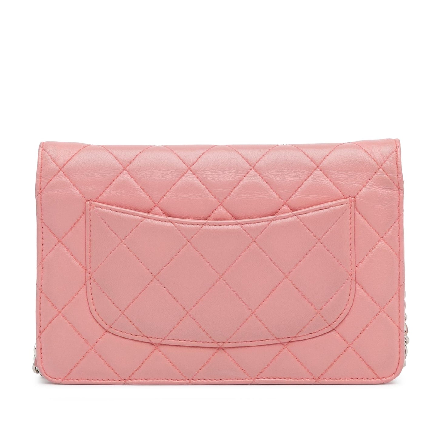 Chanel CC Quilted Lambskin Wallet On Chain (SHG-eULIFC) Crossbody