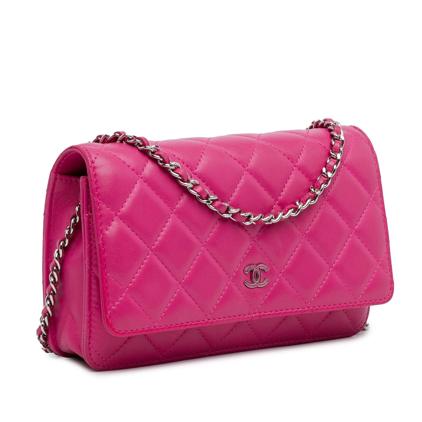 Chanel CC Quilted Lambskin Wallet On Chain (SHG-CEhNf2) Crossbody