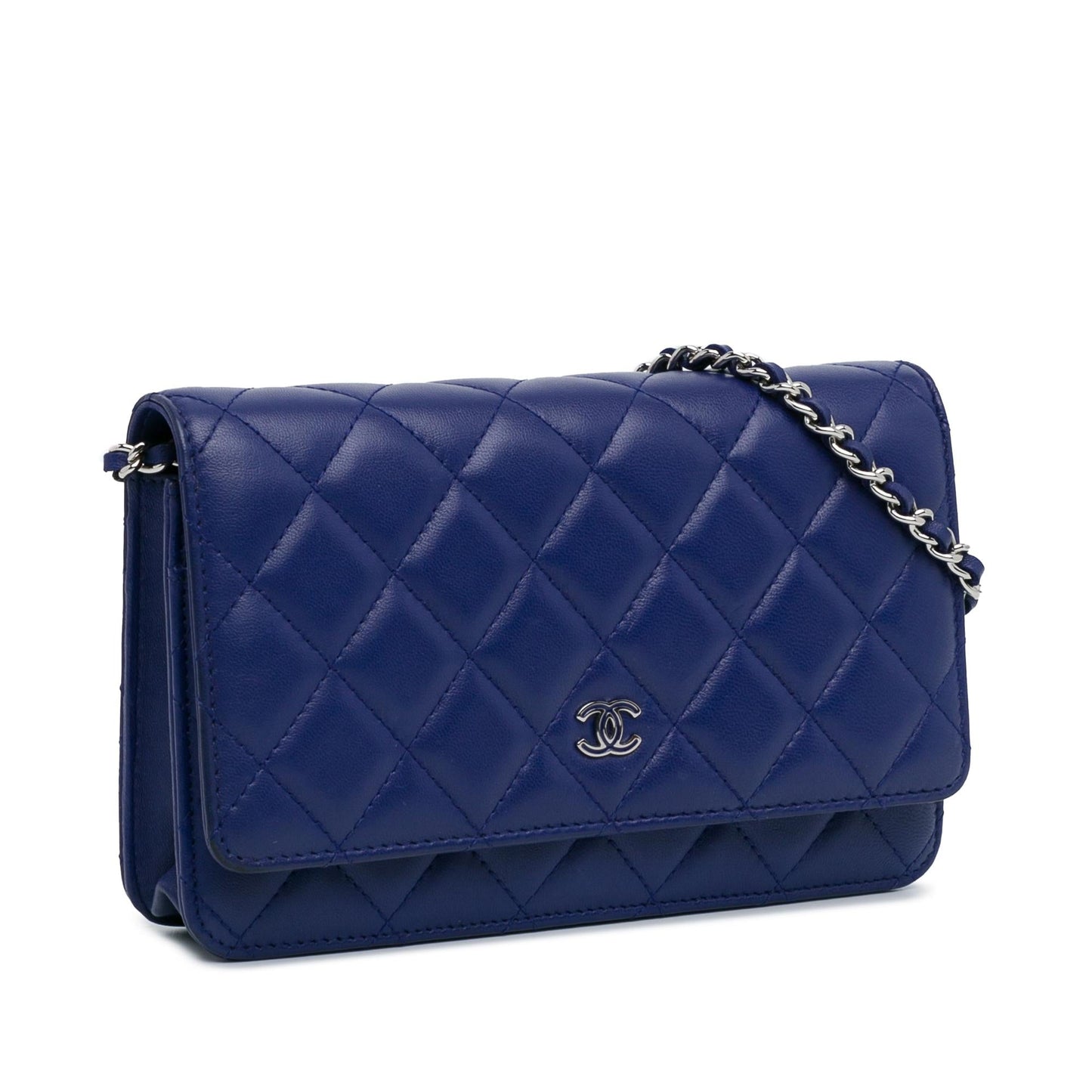 Chanel CC Quilted Lambskin Wallet On Chain (SHG-7s5BRc) Crossbody