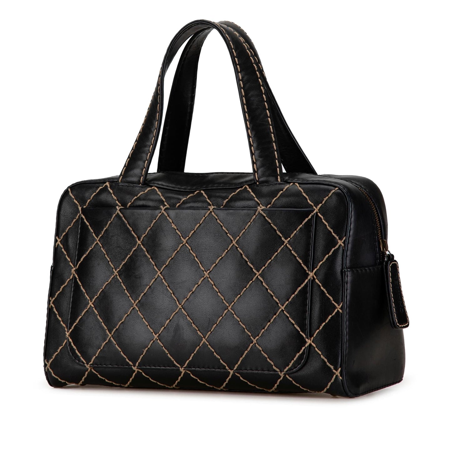 Chanel CC Wild Stitch Lambskin Handbag (SHG-PztZdy)