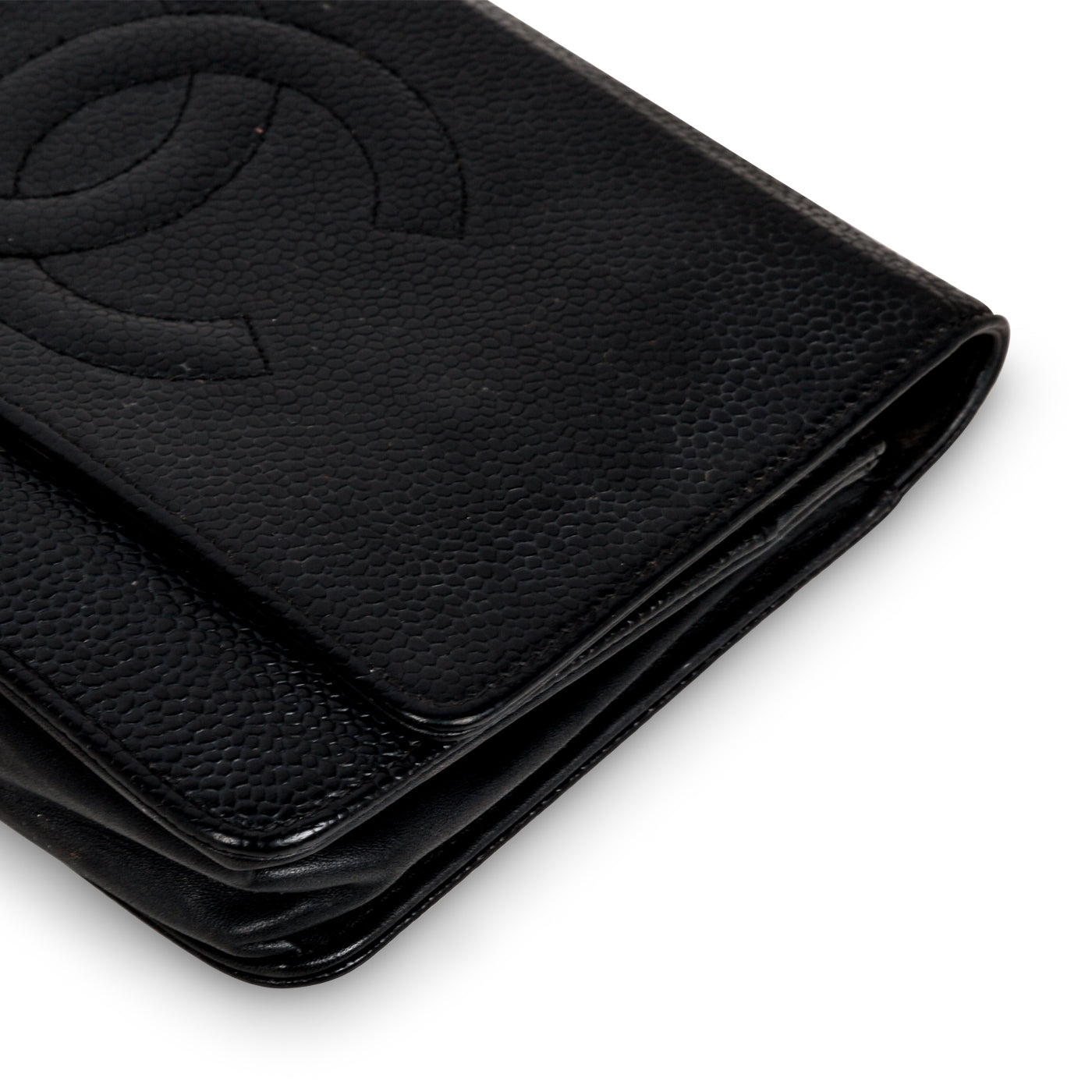 Chanel Classic CC Wallet on Chain