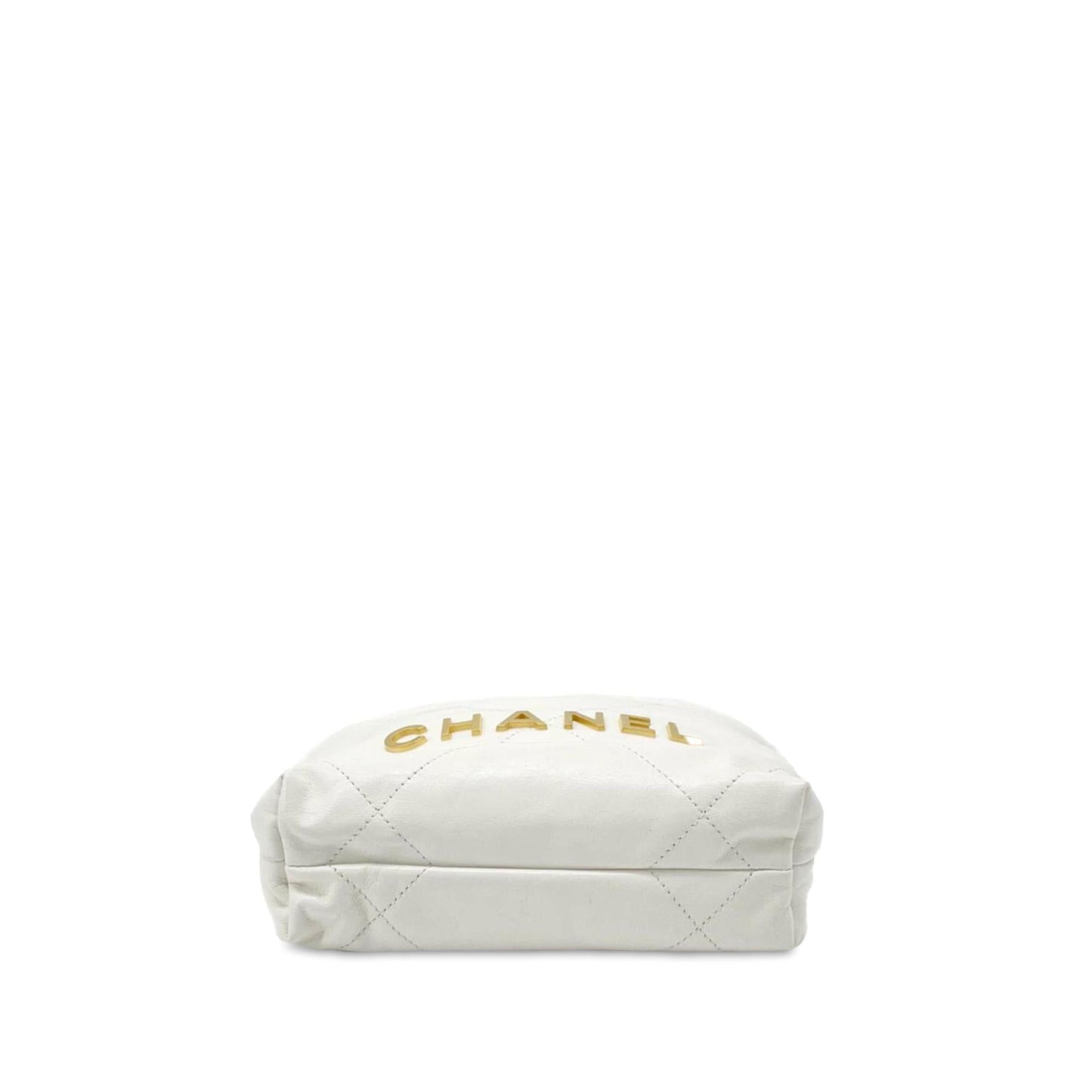 Chanel Calfskin Mini 22 Satchel (SHG-TpGbCT) Handbag