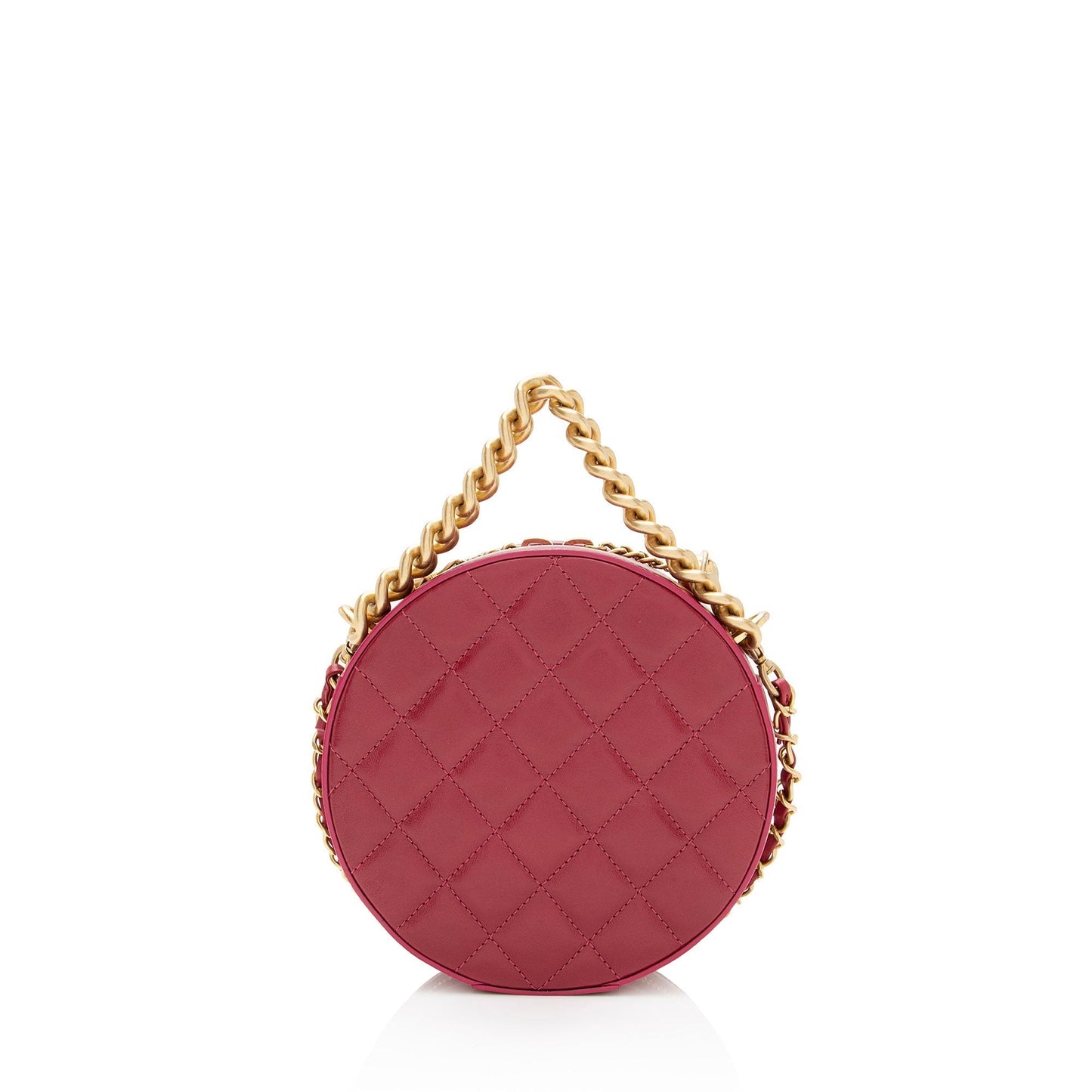 Chanel Calfskin Round As Earth Crossbody