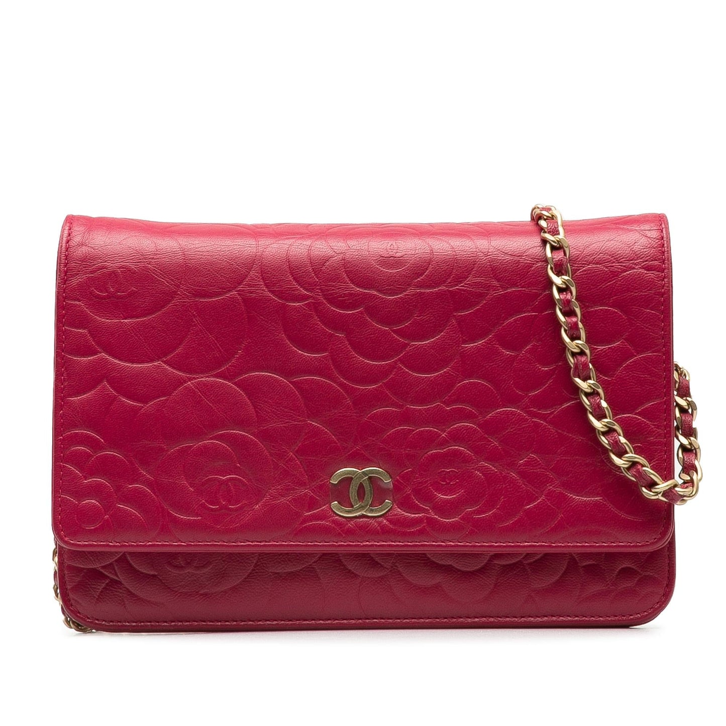 Chanel Camellia Wallet On Chain (SHG-rsYib2) Crossbody