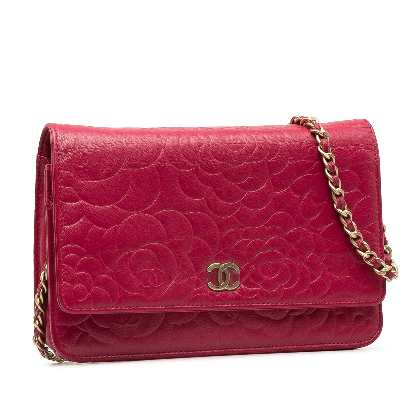 Chanel Camellia Wallet On Chain (SHG-rsYib2) Crossbody