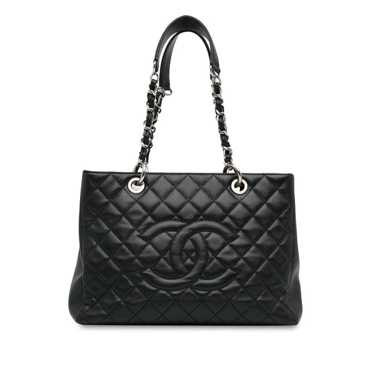 Chanel Caviar Grand Shopping Tote (SHG-U2pz2F)
