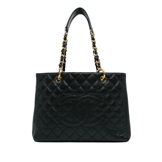 Chanel Caviar Grand Shopping Tote (SHG-8A60Nv)